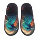 thumbnail image 1 of Balery Colorful Flower Bird Pantuflas de Casa de Felpa Silenciosas con Diseño Estampado, Zapatillas Cómodas Antideslizantes de Algodón para Interior-Large, 1 of 8