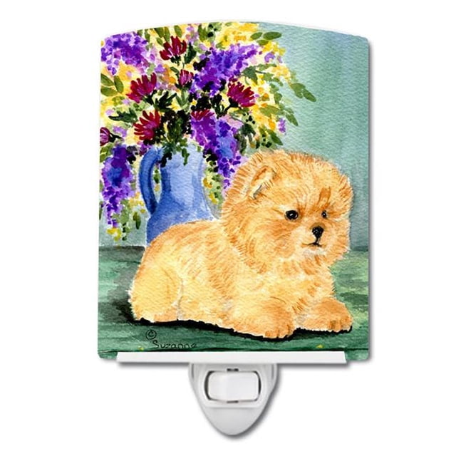 Carolines Treasures SS8302CNL Pomeranian Ceramic Night Light