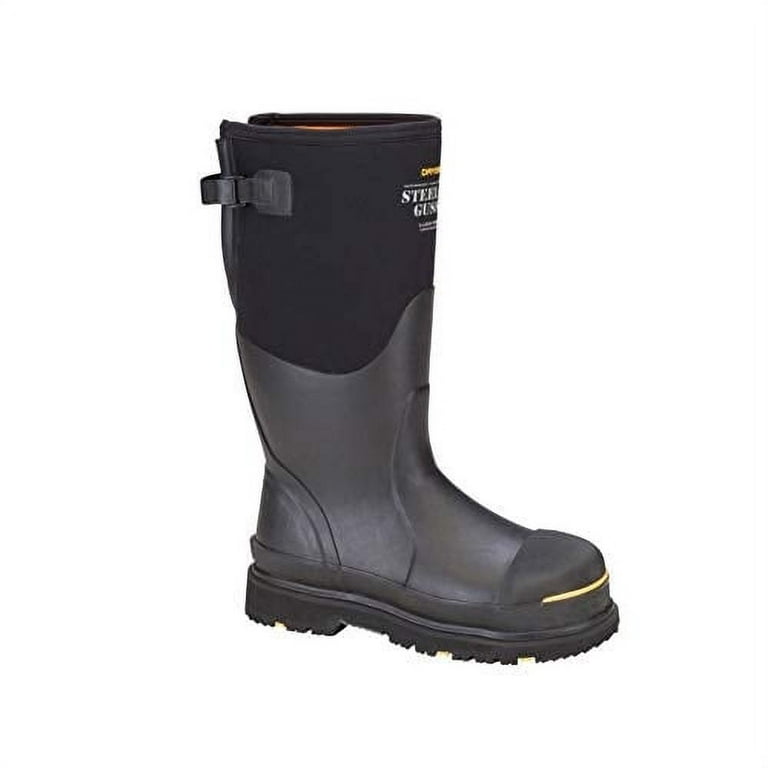 Dryshod Steel-Toe Adjustable Gusset Work Boots - 11 - Black