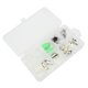 thumbnail image 5 of Kit de señuelos de pesca con mosca, anzuelos de plástico y acero inoxidable con lentejuelas, accesorios de pesca para lanzador asistido, 5 of 10