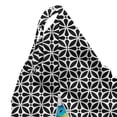 thumbnail image 5 of Retro Lounger Chair Bag, Old Fashioned Minimalist Geometric Motif with Classic Baroque Bound Contours Art, High Capacity Storage with Handle Container, Lounger Size, Black White, by Ambesonne, 5 of 5