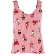 thumbnail image 3 of un-bearably cute Ladies Ruffle Tank Teddy Bear Pajama Set, 3 of 6