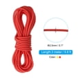 thumbnail image 2 of Archery D Loop Rope 10 FT, 2 Pack Bow String Release Nock Wire Nocking Loop Ring, Yellow Red, 2 of 6