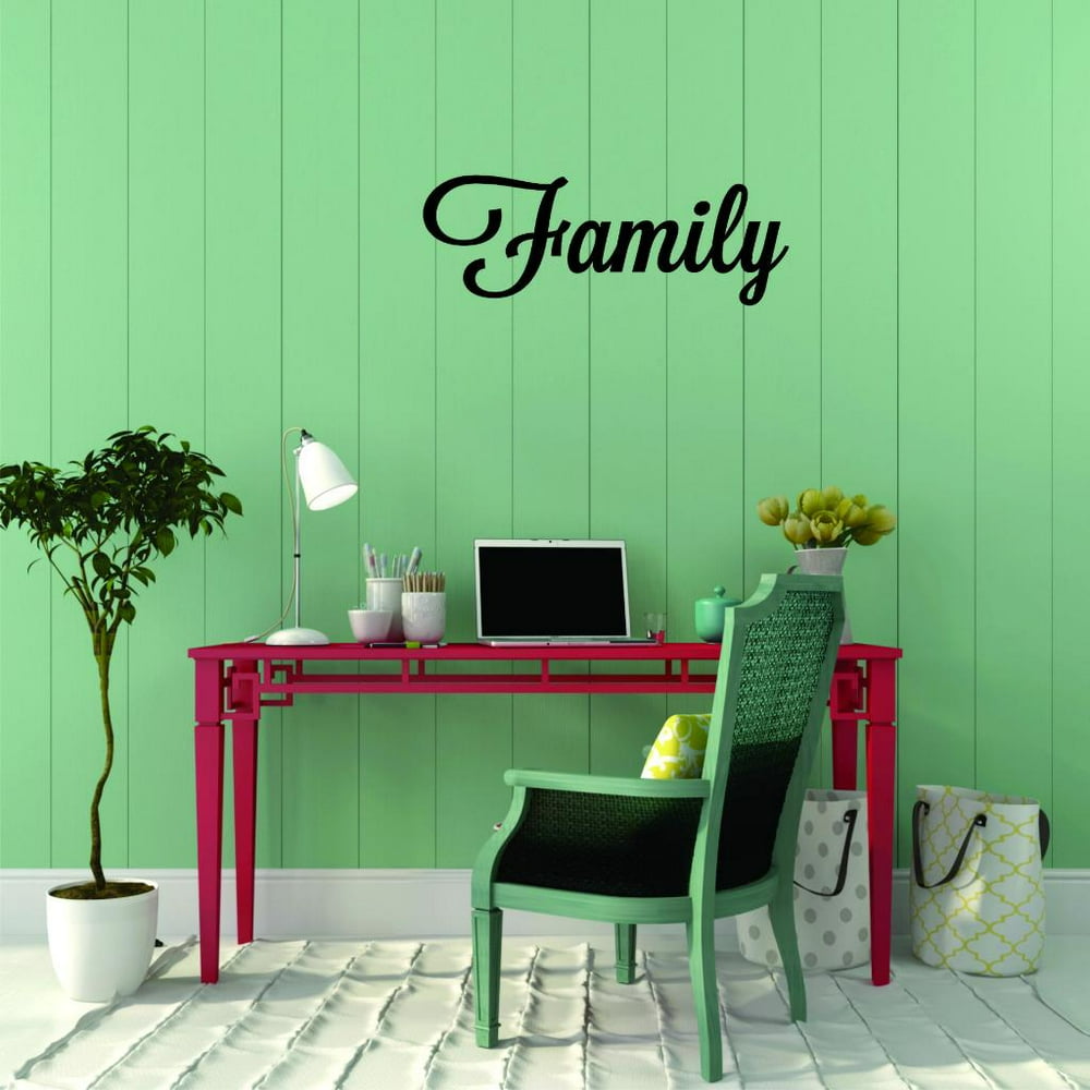 Custom Wall Decal Sticker Family Quote Bedroom Living Room Home Decor