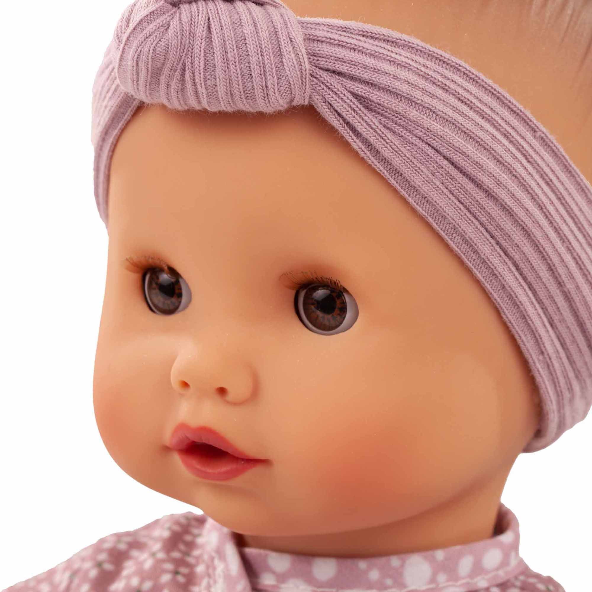 Gotz Sleepy Aquini Soft Mood - 13" Drink & Wet Bath Baby Girl Doll with Potty, Bottle and Pacifier
