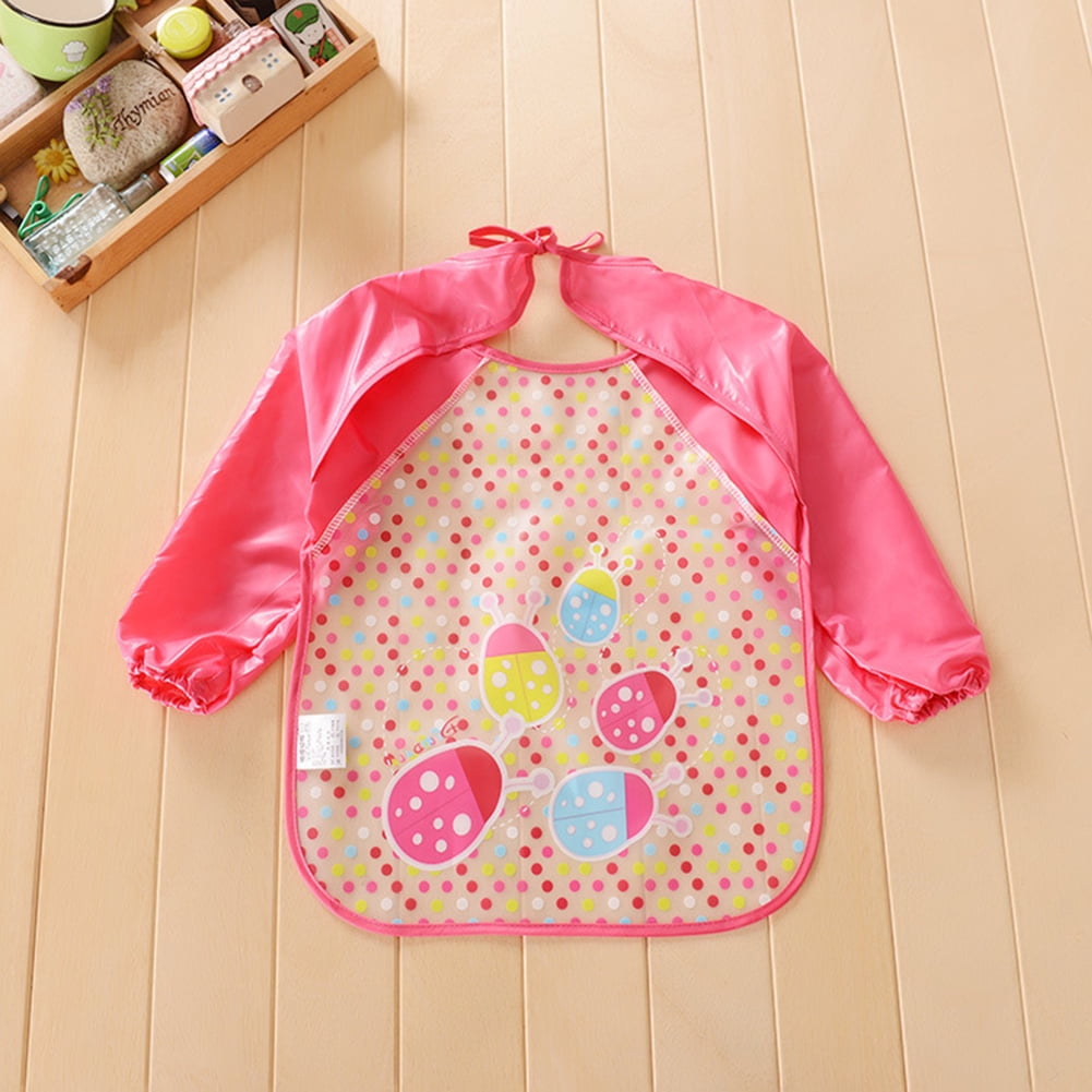 children's bibs with sleeves