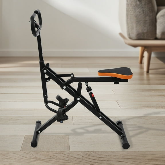 Squat Machine for Home Gym Squat Rowing Machine for Glute Trainer LCD Display