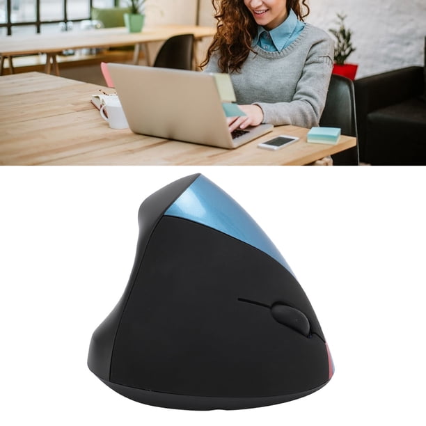 Ratón Inalámbrico Ergonómico, Ratón Vertical Recargable Para Mano Derecha Con Niveles De DPI Ajustables Para PC, Portátil Y Tableta