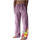 thumbnail image 2 of Pantalones largos de verano para hombre, de algodón y lino, con pierna ancha, estampados, con cordones, para deportes y vacaciones, 2 of 7