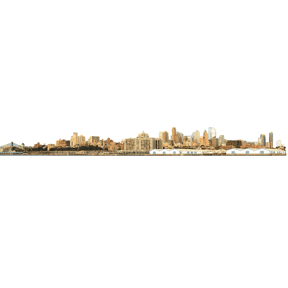 H13182 Downtown Brooklyn Skyline New York