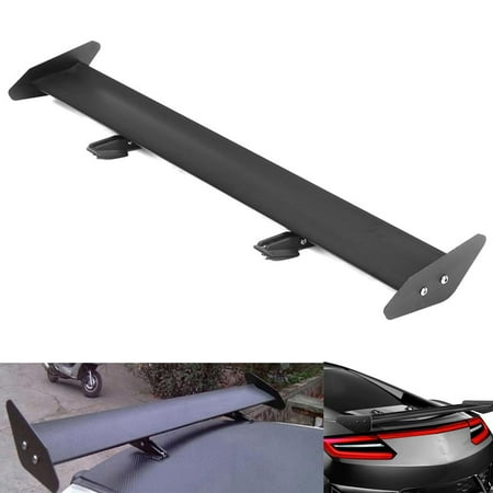Cab Spoiler - Universal Car Auto Aluminum Adjustable GT Style Truck Rear Racing Spoiler Wing