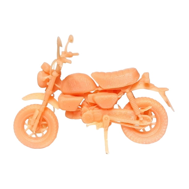 Modelo de Motocicleta en miniatura Yotijar 1/64 decoración de diseño de escena DIY