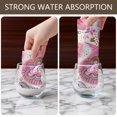 thumbnail image 6 of 6 Pcs Funny Kitchen Towels,Pioneer Flower Floral Print Pattern Microfiber Dish Towels,Kitchen Tea Towels,Kitchen Towel Set (18" X 26"), 6 of 7