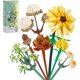 thumbnail image 1 of Mini juego de construcción de ramo de flores de ladrillo, flores artificiales, decoración única para el hogar, colección botánica, 646 piezas para niños de 8 a 12 años para regalo TUNC Sencillez, 1 of 5