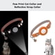 thumbnail image 4 of 2pcs Adjustable Airtag Cat Collars, Reflective Air Tag Cat Collar With Breakaway Safety Buckle And Bell, 4 of 4
