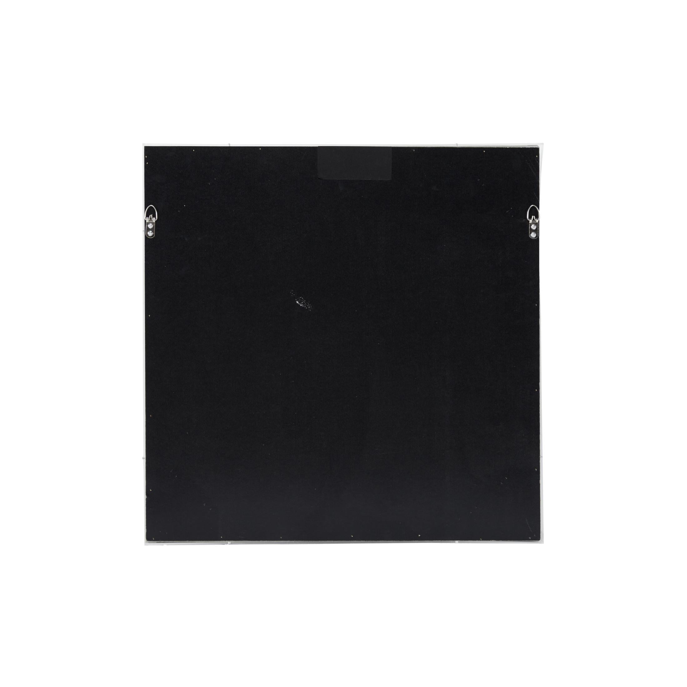 24" x 24" Clear Shell 3D Shadow Box with Gray Fabric Backing, by DecMode