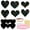 blackhea-36pcs, variant on Valentines Day Gifts for Kids Valentines Cards Gift Exchange Game with Heart-Shape Crystal for Boys Girls Toddlers Class Classroom School Party Favor 24Packs