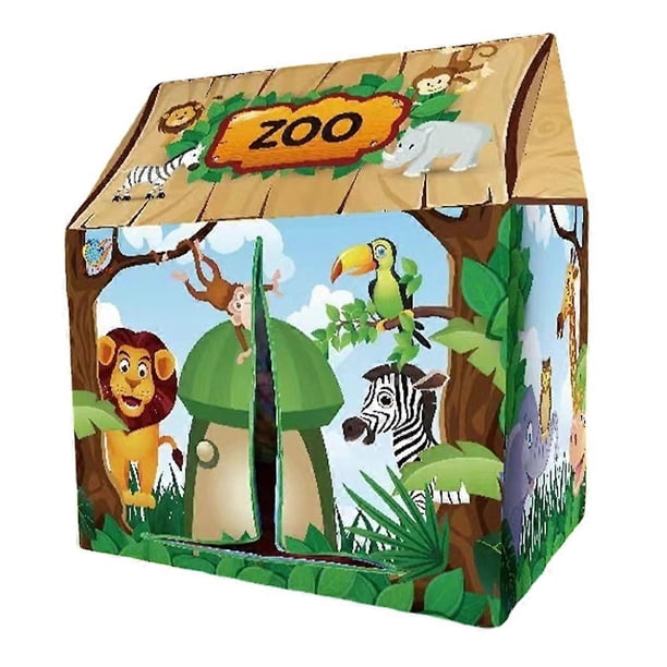 Kids Indoors Tent Unique Shape Tent Children Forest Themed Tent Indoor Play House Toy