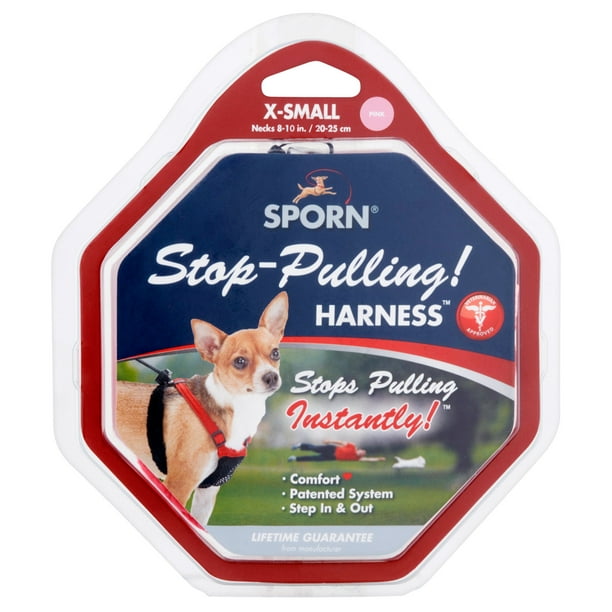 Sporn Pink StopPulling Harness XSmall