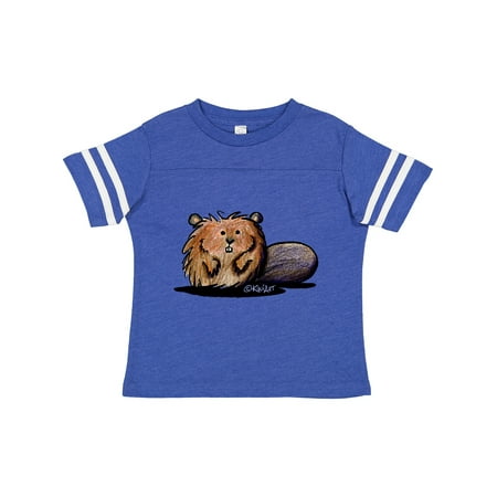 

Inktastic KiniArt Beaver Gift Toddler Boy or Toddler Girl T-Shirt