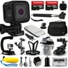 GoPro HERO5 Session HD Action Camera (CHDHS-501) + Ultimate 20 Piece Accessories Package with 128GB Memory + Travel Case + USB Portable Charger + Head/Chest Strap + Opteka X-Grip + Car Mount & More!