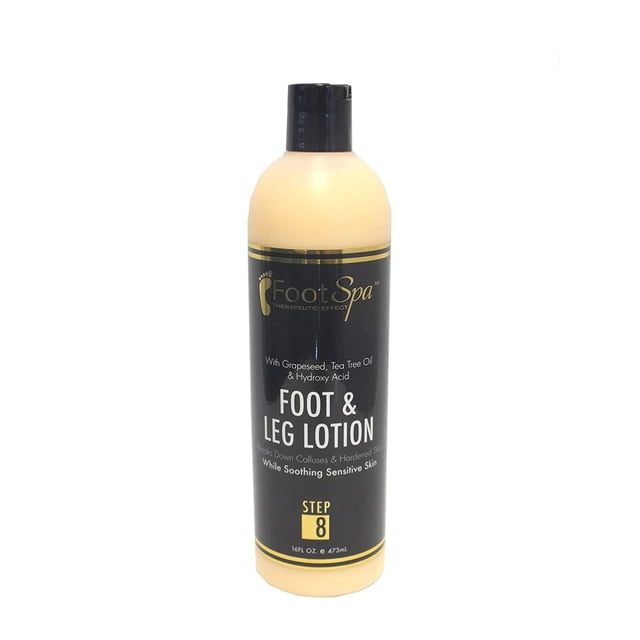 Loción de masaje y terapia curativa para spa para pies, 473 ml con menta