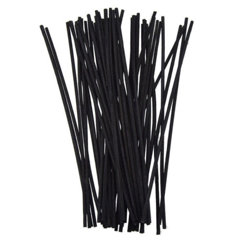 Replacement diffuser oil sticks 25 Black 25 White 50 Pc Fiber Rattan Reeds 