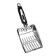 thumbnail image 4 of Cuchara de basura para mascotas de acero inoxidable con pala de arena para gatos para, 4 of 10