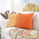 thumbnail image 5 of 45cm Coussin Et Housse De Coussin Ray Jaune Clair Lot De 2, Velours Ctel Doux Dcoratif Carr Housse De Coussin Housses De Coussin Taie D'oreiller,, 5 of 5