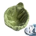 thumbnail image 2 of NOVELAR Fluffy Cat Hammock, 16.9 x 11.8 in, Adjustable Hanging Bed for Pain Relief, Cozy Curled-Up Resting Spot for Felines, 2 of 7