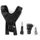 thumbnail image 5 of Kenally Kit de montaje de barbilla para casco de motocicleta soporte de fijación profesional conjunto de soporte de cámara de componente fijo Negro 2piezas, 5 of 6