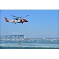 thumbnail image 1 of 24"x36" Gallery Poster, USCG Sikorsky MH-60T Jayhawk mh-60 helicopter Glorietta Bay, 1 of 1