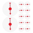 thumbnail image 4 of Miangastore Game Pieces For Board Games Blank Rotating Board Red Plastic 12Set 3.8X3.8X0.3In, 4 of 8