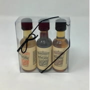 Fairhope Favorites - (3 PK) Moonshine Hot Sauce 1 each 1.75 OZ. of Honey Gold, Black Gold  Maple Gold