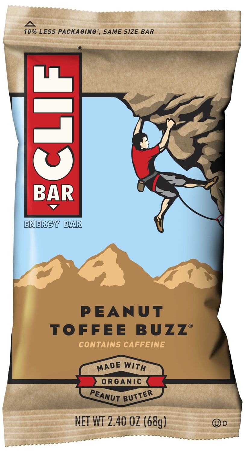 Clif Bar Peanut Toffee Buzz Energy Bars 12 ct Box by CLIF Bar & Company