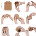 thumbnail image 4 of Treat Boxes, 50Pcs Hexagonal Candy Box, Wedding Favors Treat Box Kraft Paper Gift Boxes for Party, Baby Shower, 4 of 8