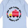 thumbnail image 4 of Inktastic My Gigi Loves Me Boys or Girls Long Sleeve Baby Bodysuit, 4 of 5