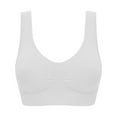 thumbnail image 4 of Women's Strapless Lace Underwear With Thin Side Collection And Daily Bra Thin Breathable Sports Bra Summer Clearance White, L, 4 of 6