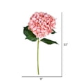 thumbnail image 2 of Vickerman 33'' Artificial Pink Hydrangea Spray. Includes 2 sprays per pack., 2 of 3