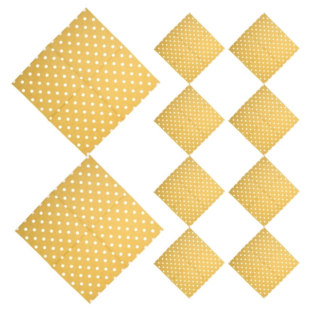 UPGRATOR 16 Pcs Serviettes en Papier Jetables Fantaisie Kaki pour Réception de Mariage et Souper