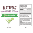 thumbnail image 5 of Matteo's Sugar Free Cocktail Syrup, Margarita, 750mL, 0 Calories, 0 Sugar, (Single Bottle), 5 of 5