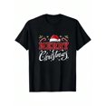 thumbnail image 2 of MAWOTEA Merry Christmas Letter And Santa's Hat Novelty Graphic Kid T-Shirt Casual Style With 100% Cotton Fabric,Suitable for Boys And Girls,Size From 3T-13Y,Ideal Gift for Kids, 2 of 5