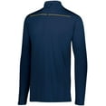 thumbnail image 4 of HOLLOWAY DEFER PULLOVER, 4XL, NAVY/GOLD, 4 of 5