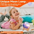 thumbnail image 3 of Keyohome DIY Moon Lamp Kit for Bedroom Decoration Unique Multipurpose 3D Moon Night Light for Girls Boys Ages 6 to 12 Presents, 3 of 11