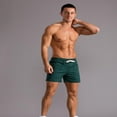 thumbnail image 2 of LYMAYTER Men's 4-Inch Casual Shorts Big Pockets Lightweight Gym Workout Running Elastic Waist Shorts for S-4XL, 2 of 9