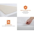thumbnail image 4 of CL.HPAHKL 8 Inch California King Mattress, Medium Firm Bed in a Box, Gel Memory Foam Mattress for Cooling Night Sleep, Comfort Support and Zoned Pressure Relief, CertiPUR-US Certified, 4 of 9