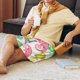thumbnail image 5 of Fotbe Cute Chameleons Pantalones Cortos de Pijama para Hombre, Ropa de Dormir, Pantalones de Pijama Cortos para Hombre-Medium, 5 of 6