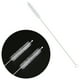 thumbnail image 2 of Juego de 5 pajitas de acero inoxidable para beber, pipetas reutilizables creativas, pajitas rectas con cepillo de limpieza, 2 of 7