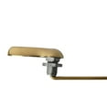 thumbnail image 2 of Front Mount Toilet Tank Lever Handle with Adjustable Bendable Arm, Polished Brass, 2 of 9