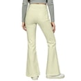 thumbnail image 7 of CAIVO Girls Casual Solid Color Flare Leg Pants For Kids Easy Comfort Everyday Wear Relaxed Fit Classic Trousers, 7 of 7